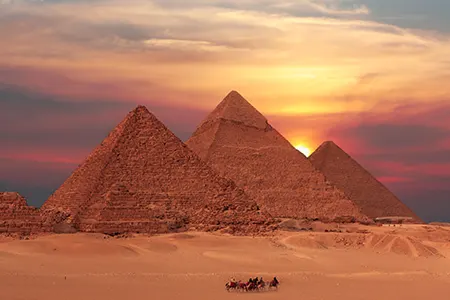 La Pyramide de Gizeh Égypte